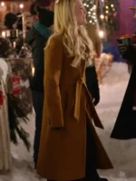 A Wild West Christmas Natalie Hall Brown Trench Coat