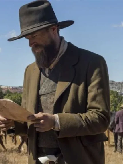 Adam David Thompson Godless Brown Wool Coat