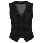Marianly Tejada Ransom Canyon Black Suede Vest