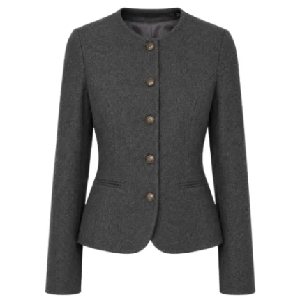 Alice Fletcher Godless Grey Wool Jacket