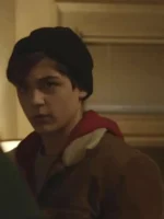Asher Angel Shazam Brown Cotton Jacket