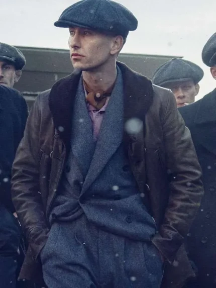 Barry Keoghan Peaky Blinders The Immortal Man Brown Jacket