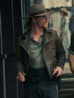 Billy The Kid Jesse Evans Brown Leather Jacket