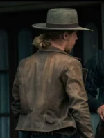 Billy The Kid Jesse Evans Brown Leather Jacket