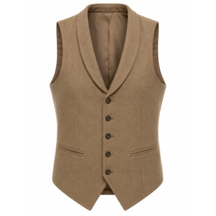 Chelsey Davis Killers of the Flower Moon Brown Vest