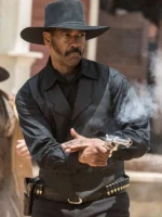 Denzel Washington The Magnificent Seven Black Vest