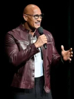 Dwayne Johnson Sony Pictures Entertainment Leather Jacket