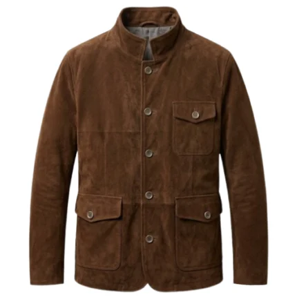 Dwayne Johnson Young Rock S01 Brown Jacket