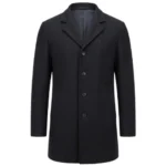 Elam Ferguson Hell on Wheels Black Wool Coat