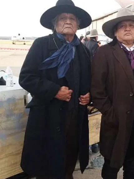 Francis Hamilton Sr. Killers of the Flower Moon Black Coat