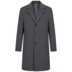 Frank Griffin Godless Grey Wool Coat