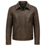 Harrison Ford Dial of Destiny Brown Leather Jacket