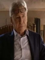 Harrison Ford Shrinking Blue Wool Blazer