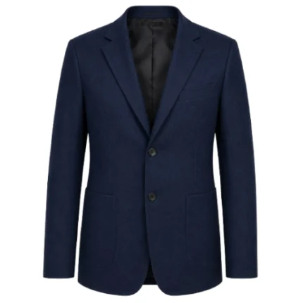 Harrison Ford Shrinking Blue Wool Blazer