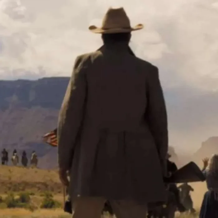 Horizon An American Saga Luke Wilson Gray Coat