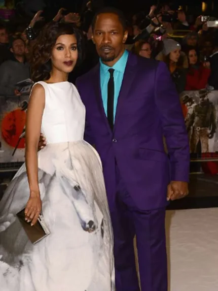 Jamie Foxx Django Unchained Purple Blazer
