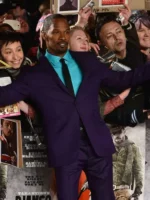 Jamie Foxx Django Unchained Purple Blazer