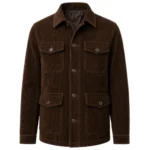 Jim Hopper Stranger Things Brown Jacket