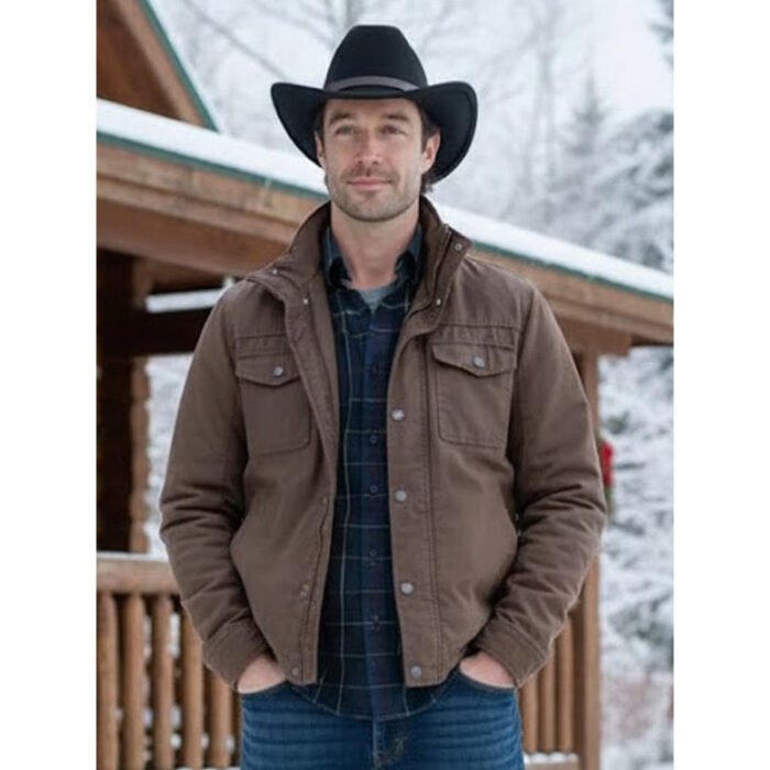 Joe Scarpellino A Wild West Christmas Brown Jacket