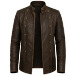 Josh Brolin Jonah Hex Brown Leather Coat