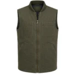 Josh Brolin Weapons 2025 Green Cotton Vest