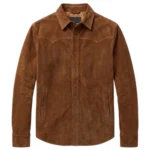 Josh Duhamel Ransom Canyon S01 Suede Trucker Jacket