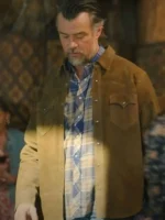 Josh Duhamel Ransom Canyon S01 Suede Trucker Jacket