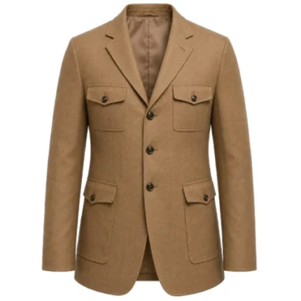 Leonardo DiCaprio Killers of the Flower Moon Brown Blazer