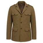 Leonardo DiCaprio Killers of the Flower Moon Brown Jacket