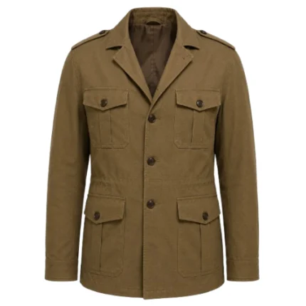Leonardo DiCaprio Killers of the Flower Moon Brown Jacket