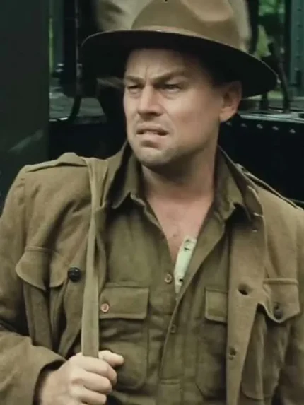 Leonardo DiCaprio Killers of the Flower Moon Brown Jacket
