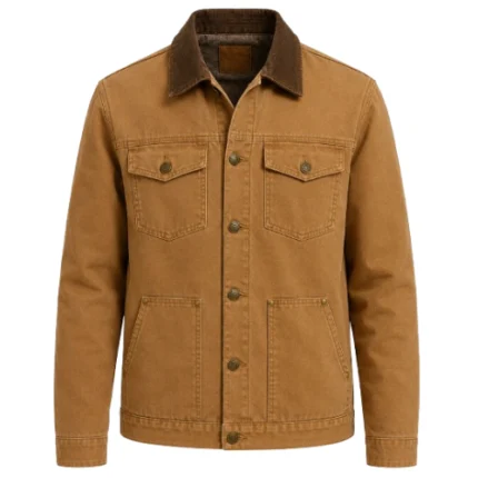 Lucas Russell Ransom Canyon S01 Brown Jacket