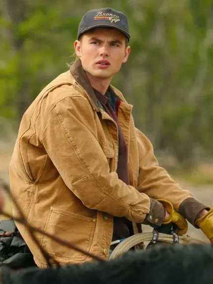 Lucas Russell Ransom Canyon S01 Brown Jacket