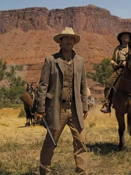 Luke Wilson Horizon An American Saga 2024 Grey Coat