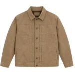 Marshals S01 Luke Grimes Brown Cotton Jacket
