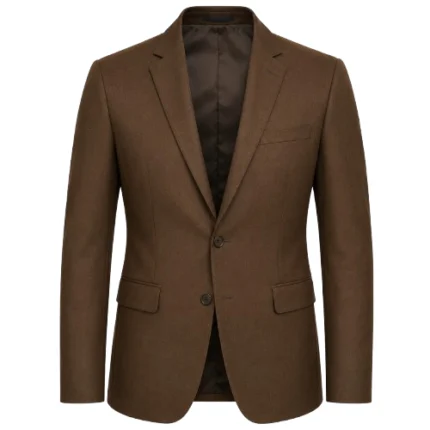 Michael Jai White Hostile Takeover 2025 Brown Blazer