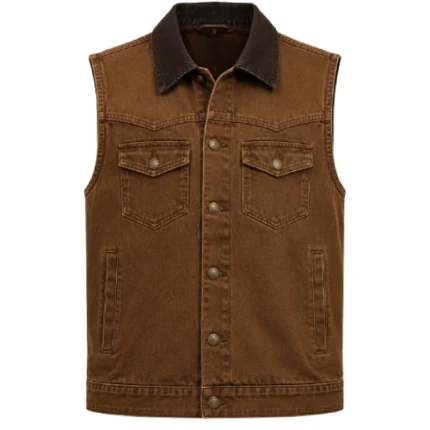 Ransom Canyon Jake Longbow Brown Vest