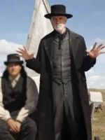 Reverend Cole Hell on Wheels Black Cotton Coat