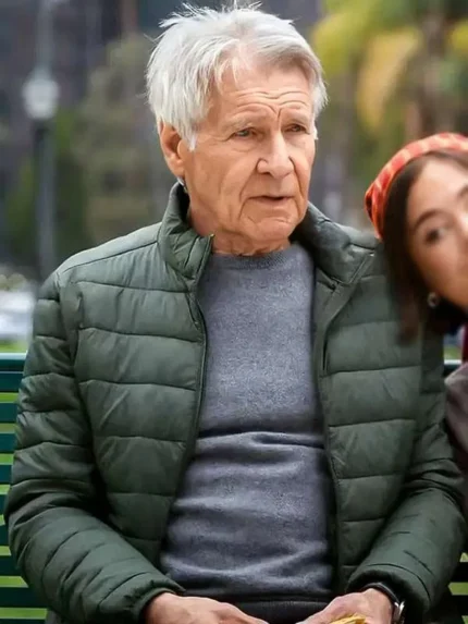 Shrinking Harrison Ford Green Puffer Jacket