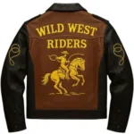 Wild West Riders Western Biker Brown Jacket