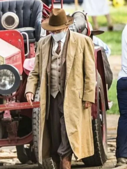 Robert De Niro Killers of the Flower Moon Suede Coat