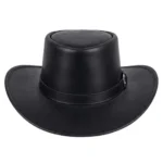 1883 Billy Bob Thornton Black Leather Hat