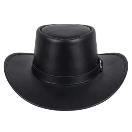 1883 Billy Bob Thornton Black Leather Hat