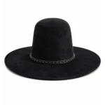 1923 Michael Greyeyes Cowboy Black Suede Hat