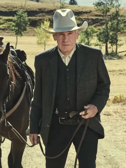 1923 Harrison Ford Beige Cotton Hat