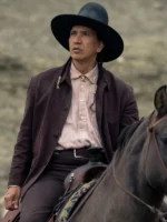 1923 Michael Greyeyes Cowboy Black Suede Hat