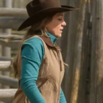Amy Fleming Heartland S19 Brown Suede Hat