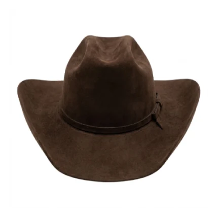Amy Fleming Heartland S19 Brown Suede Hat
