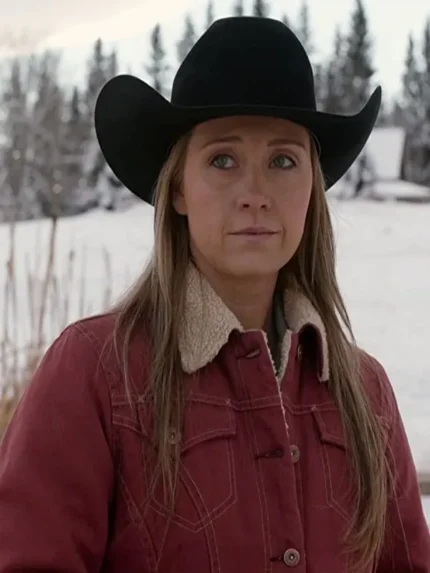 Heartland S14 Amy Fleming Black Suede Hat
