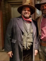 Kevin Chapman Outlaw Johnny Black Trench Coat